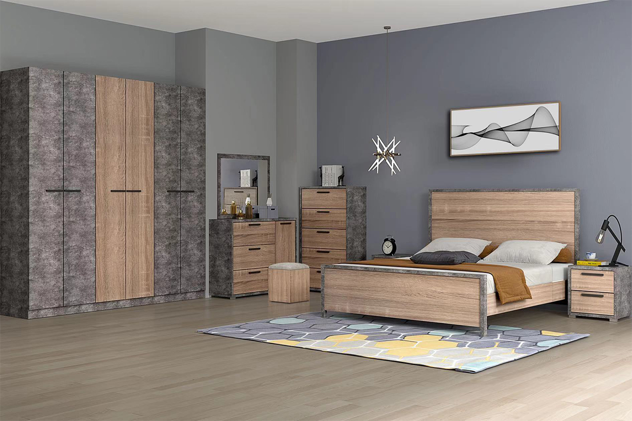 MODERN BEDROOM WITHOUT WARDROBE