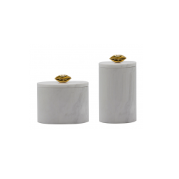 Decorative storage container, 2 Pieces - KL-20190156