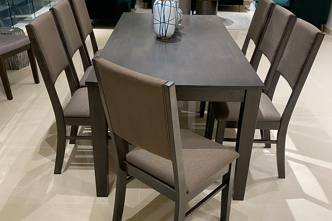 Modern (1 + 6) dining table