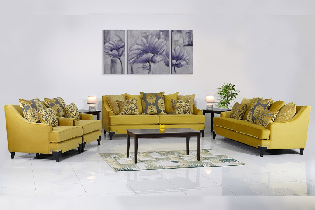 American model sofa set, 4 pieces, Zurich