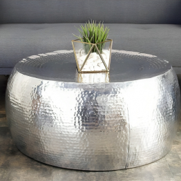 Modern coffee table 1+2 - Silver SB-70