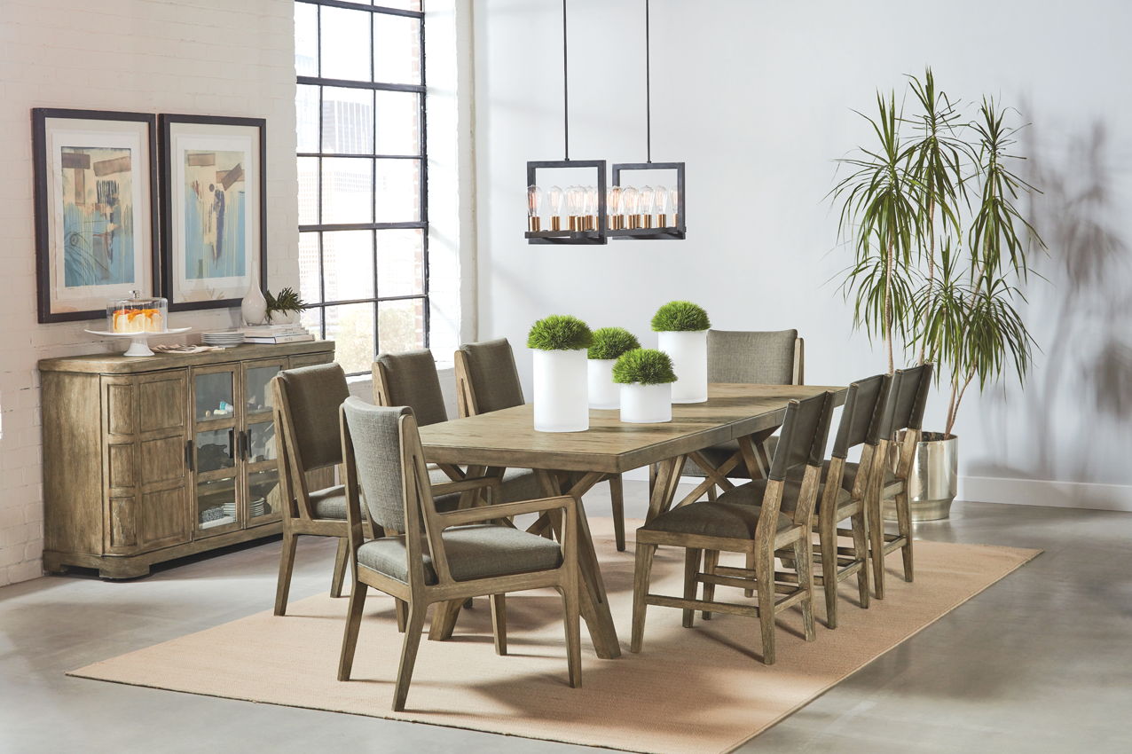 10CH dining table + buffet  classic