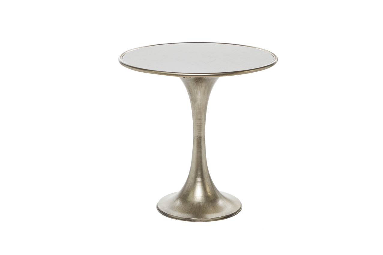 طاولة جانبية مودرن  رخام + معدن EA-39895