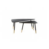 Aluminum 3-Piece Tea Table - Black ST-53646 