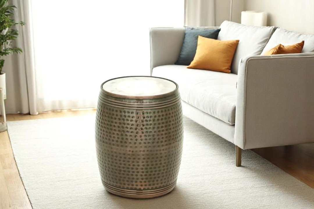 Modern metal side table EA-54217