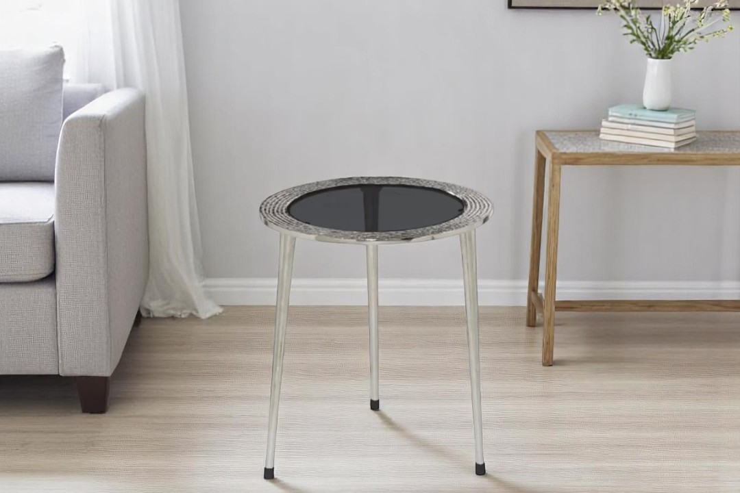 Modern Side Table EA-80860 - silver