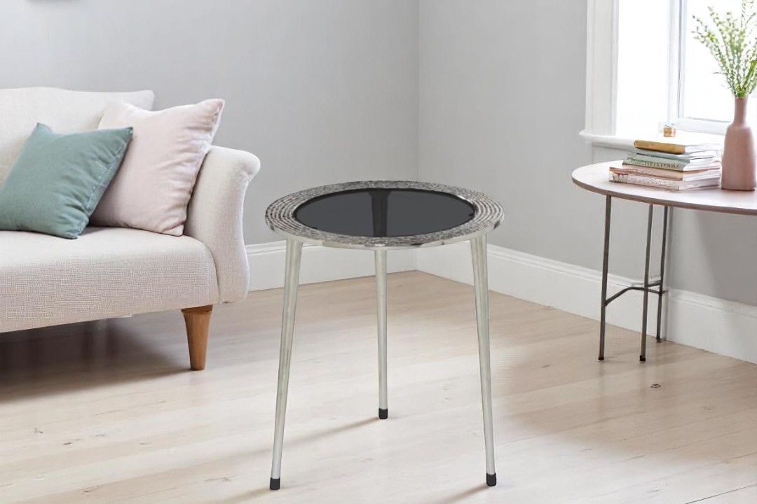 Modern Side Table EA-80860 - silver