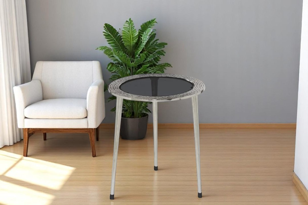Modern Side Table EA-80860 - silver
