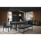 Modern (1+8 ) dining table with buffet