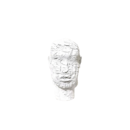 Decorative Head Sculpture, HT-35734 - white