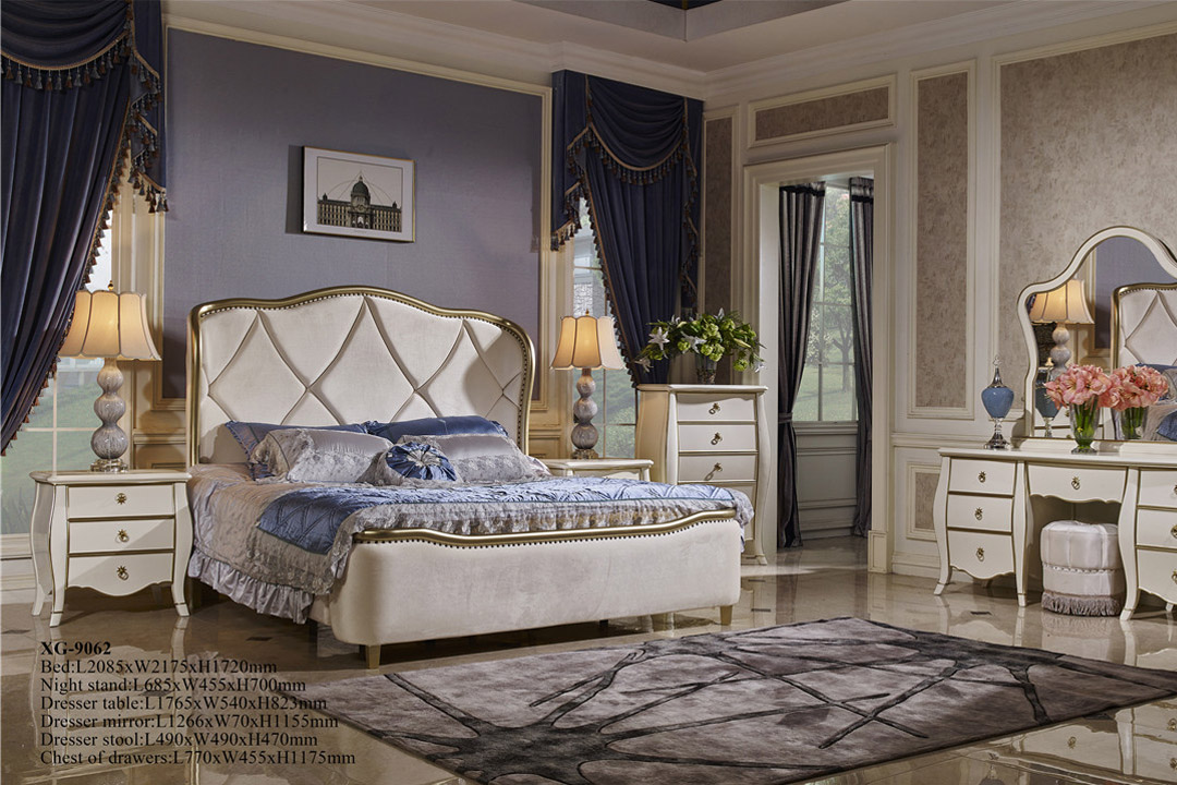 New Classic King Bedroom Set 7 Pieces 9062-XG