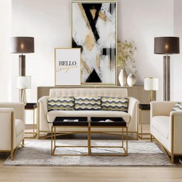 Modern 4-piece sofa set XF-297