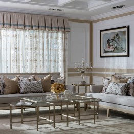 Sofa set consisting of 4 pieces, New Classic H-018-G1