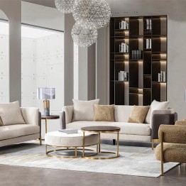Modern sofa set of 5 pieces, multi-colored XF-39001