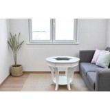 Newclassic 3-piece tea table set - white TQS-204-1