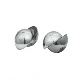 2 قطعة ديكور منزلي فضي HT-33050