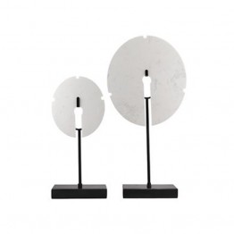 تحفة ديكورية شكل اسطوانة 2 قطعة HT-33064