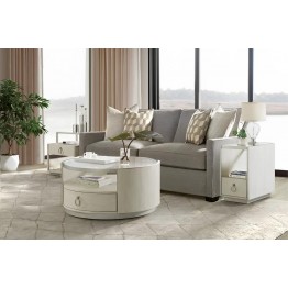 طقم طاولات 3 قطع نيوكلاسيك SKEB-045 - ابيض