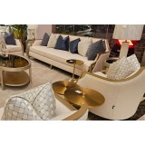 New Classic Sofa Set 4 Pieces Miami