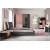 Modern single bedroom two beds Setra (Pink)-2B