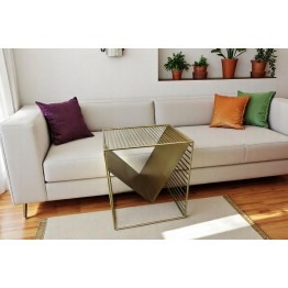 طاولة جانبية ذهبي مودرن 46260 