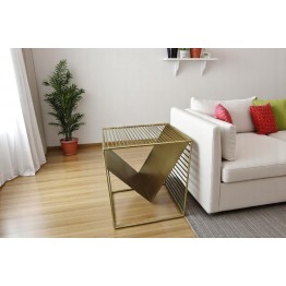 طاولة جانبية ذهبي مودرن 46260 
