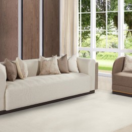 Modern sofa set 3 pieces brown H-148 (AC)