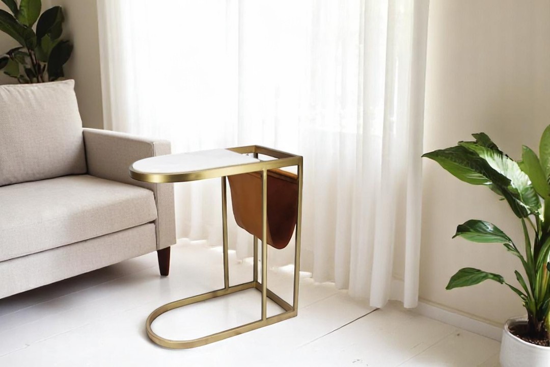 Modern magazine end table 45639