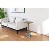 Modern circular end table 69529