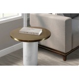Modern metal end table 68593