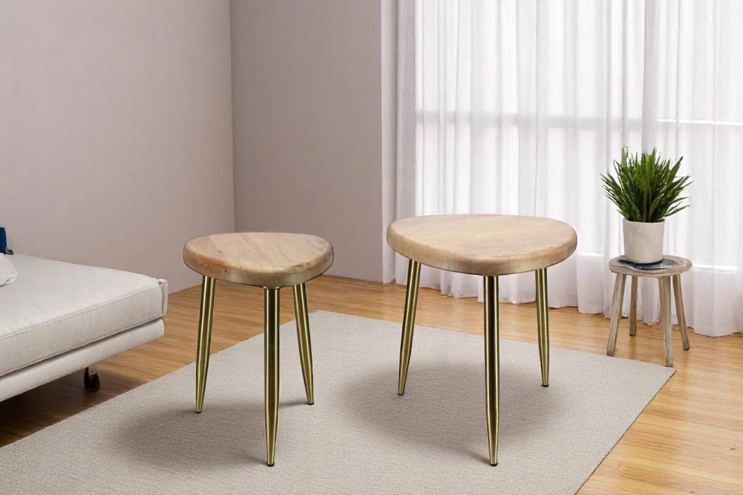 Modern side table for bed 2 pieces 46257