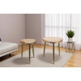 Modern side table for bed 2 pieces 46257