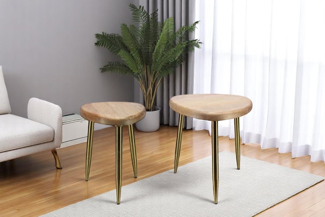 Modern side table for bed 2 pieces 46257