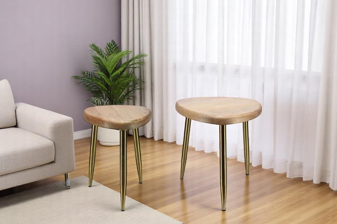 Modern side table for bed 2 pieces 46257