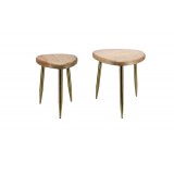 Modern side table for bed 2 pieces 46257