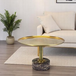 Modern metal side table 69382