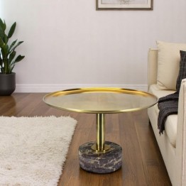 Modern metal side table 69382