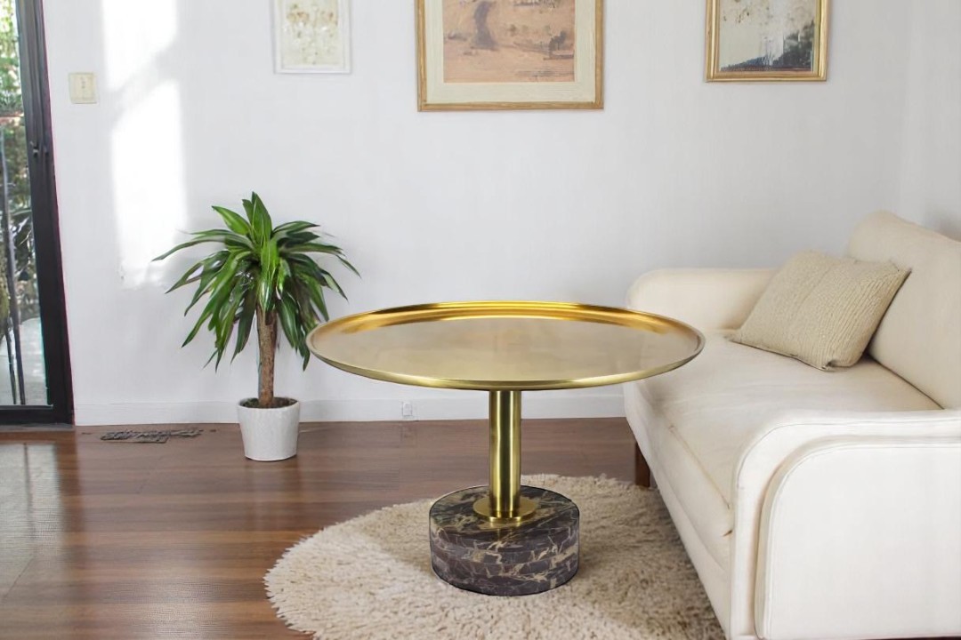Modern metal side table 69382