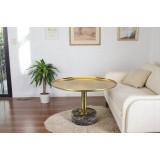 Modern metal side table 69382