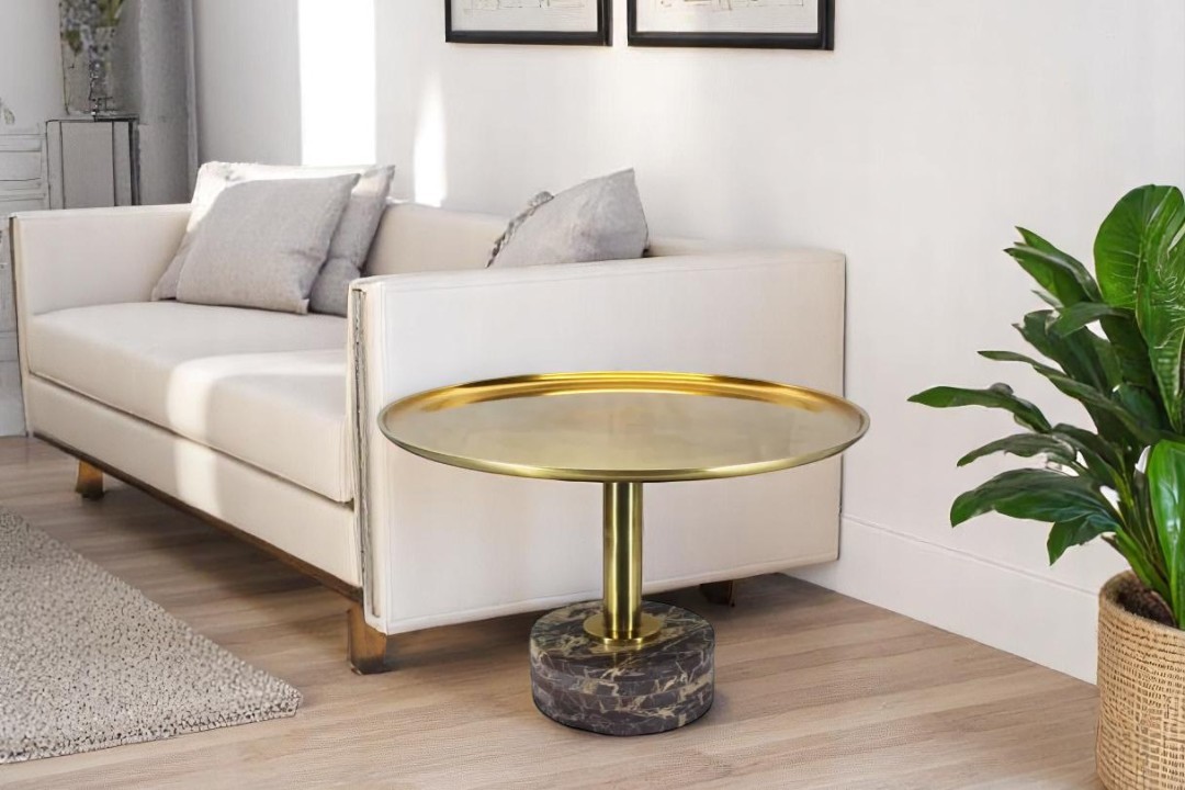 Modern metal side table 69382