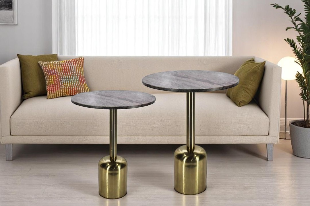 Modern 2 piece service table 45793