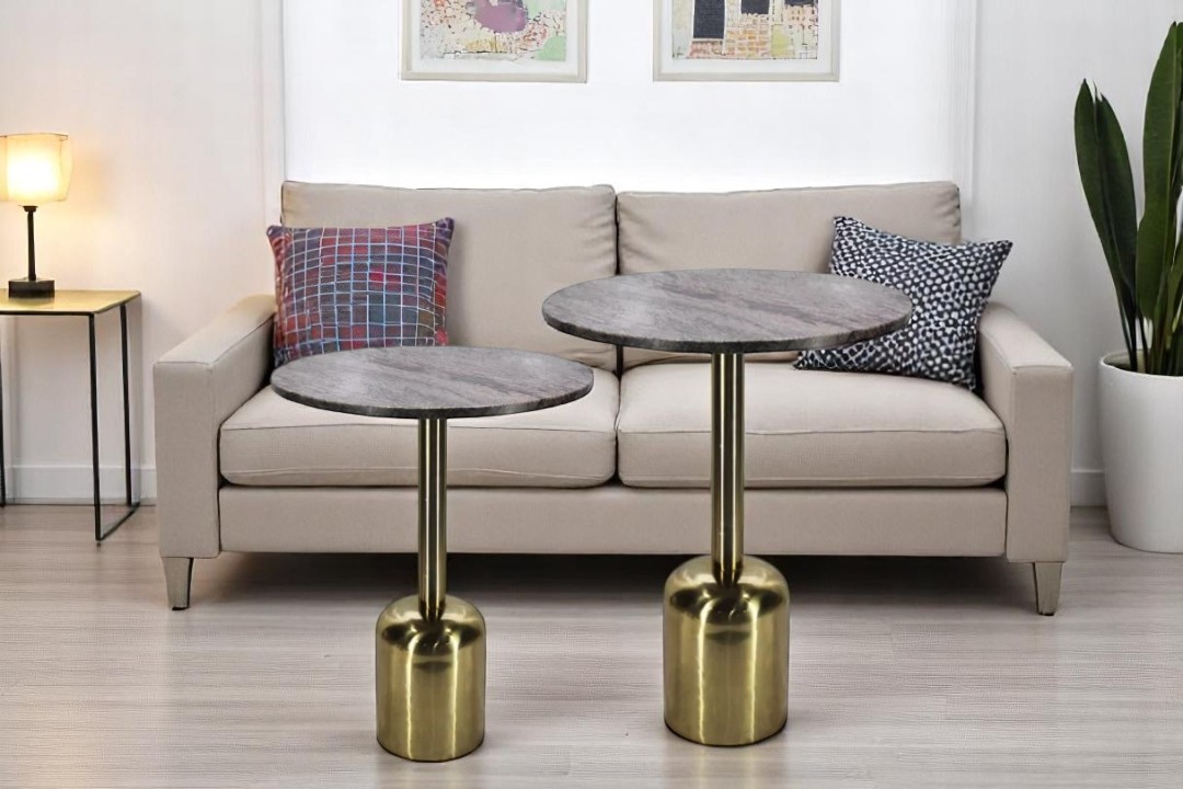 Modern 2 piece service table 45793