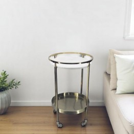 Modern service table with wheels 44432