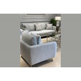 Modern sofa set 4 pieces GREY W-9