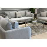 Modern sofa set 4 pieces GREY W-9