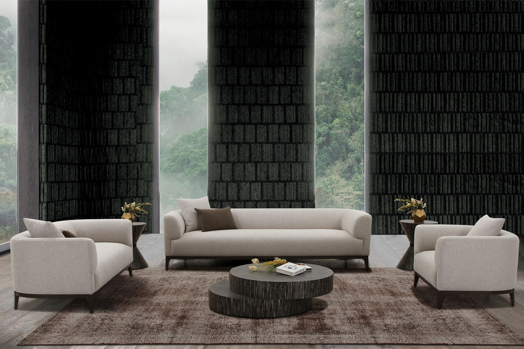 Modern 4 piece sofa set ZW-23005