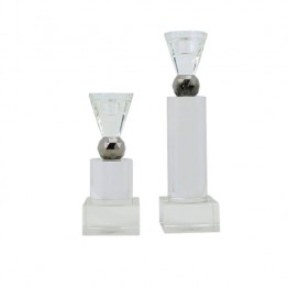 شمعدان شمع 2 قطعة KLXD-0815