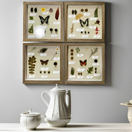 Luxurious wall painting, 4 pieces, BLT-2023050012