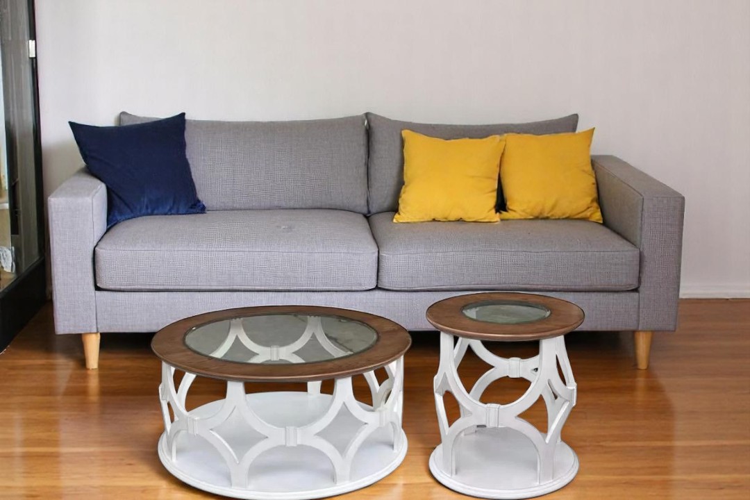 New Classic 3 piece tea tables QAS-0011 light