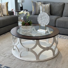 New Classic round tea table 3 pieces QAS-0011-New (Light)